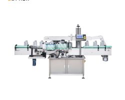 Automatikus kétoldalas sampon-Bottle címkézés gép